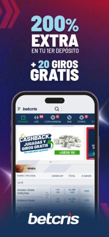 Imagen que Betcris publica en la ficha de su app en la App Store de México
