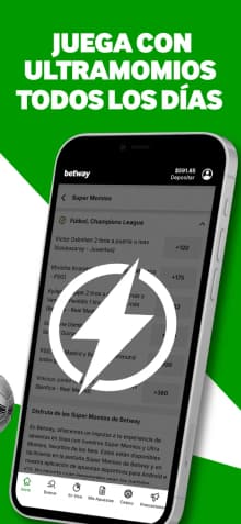 Imagen que Betway publica en la ficha de su app en la App Store de México